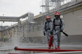 Bombeiros em Andradina