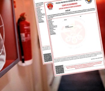 Licença do Corpo de Bombeiros na Sé